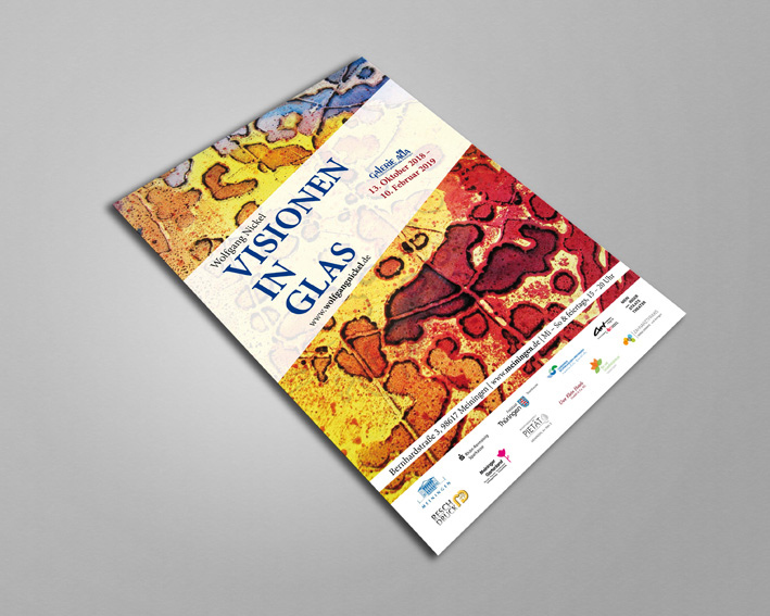 Flyer zur Ausstellung 